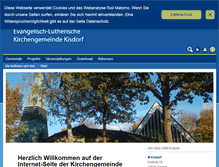 Tablet Screenshot of kirche-kisdorf.de